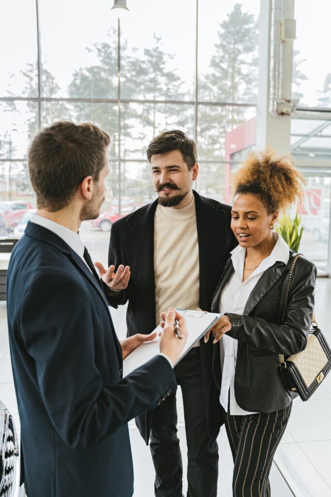 A diverse group of professionals engaged in a collaborative business discussion.